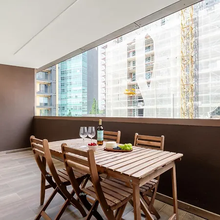 Lejlighed Premium Living With Pool, Balcony, Gym & Garage By Hostwise Vila Nova de Gaia